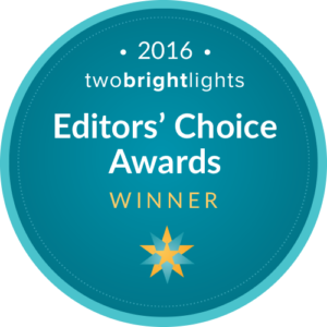 Two Bright Lights - 2016 Award Badge