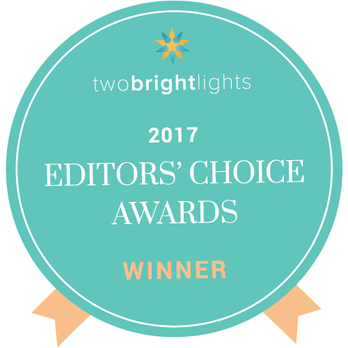 Two Bright Lights - 2017 Award Badge
