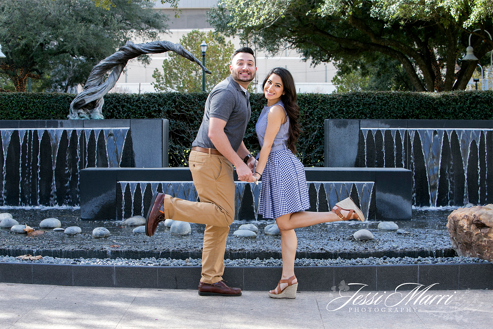Jessie & Maurice - Engagement Photographer Houston